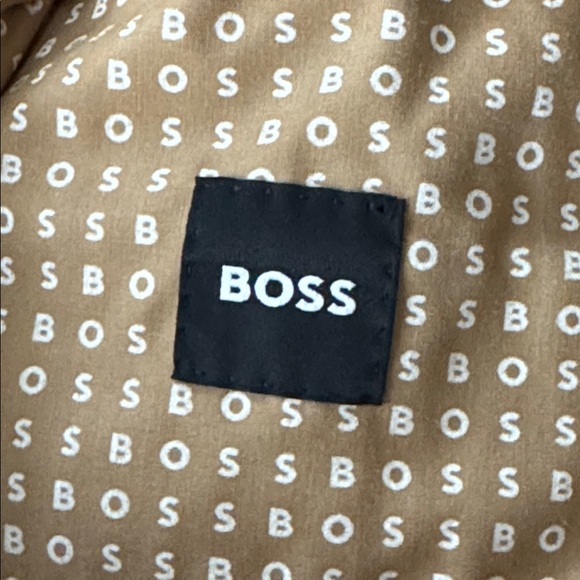 BOSS Hugo Boss Grey Virgin Wool Dress Pants Men's Size 34 Tailored Fit - Picture 7 of 9